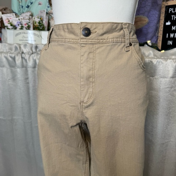 Faded Glory Tan Women’s Cotton Blend Denim Capris Size 18 - Picture 3 of 9